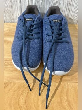 Giesswein Merino Wool Runners Shoes Blue Women’s EU 39 US 8.5 Lightweight Casual